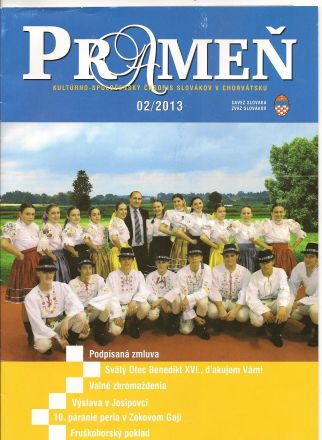 PRAMEN utkommer en gång i månaden och rapporterar bland annat om vad som händer i de slovakiska lokalföreningarna.